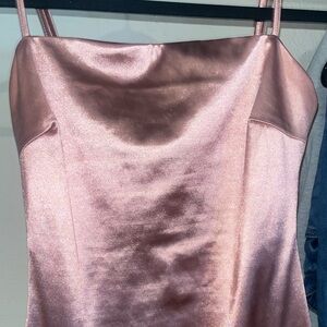 All in Favor silk hoco/formal dress